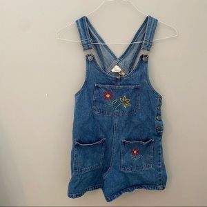 Emroydered Overalls